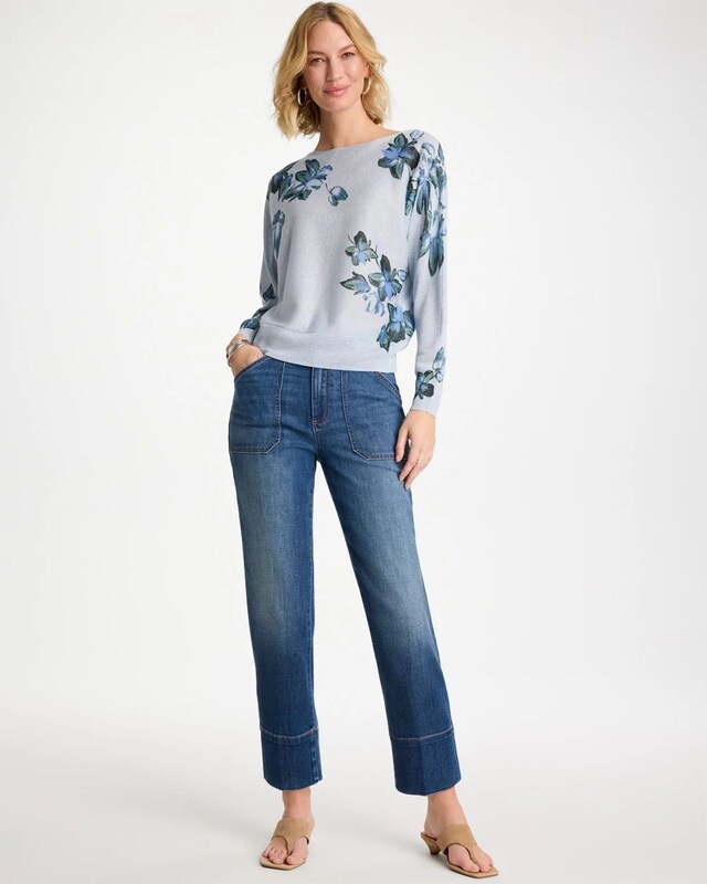 High Hem Crop Jeans - image 2
